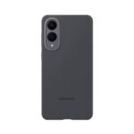 Juodas originalus dėklas Samsung Galaxy S25 Edge EF-PS937CBE Silicone Cover matomas iš nugarėlės