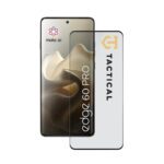 Juodas apsauginis ekrano stikliukas Motorola Edge 60 Pro Tactical Glass Shield 5D prie telefono ekrano