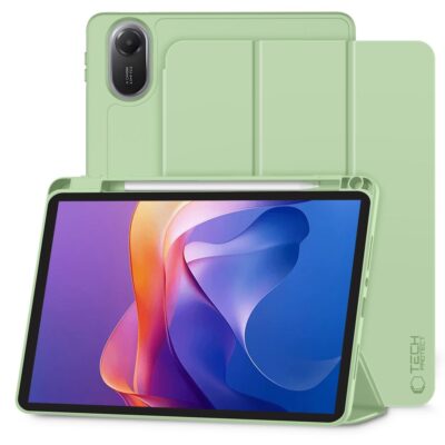 Matcha žalias dėklas Xiaomi Redmi Pad 2 11.0 Tech-Protect SC Pen