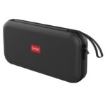 Juodas dėklas iPega SW2193P Thin Protective skirtas Nintendo Switch 2 su užtrauktuku ir rankena