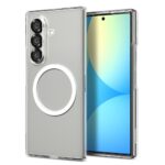 Skaidrus baltas dexlas Samsung Galaxy Z Fold 7 Spigen Airskin Mag Magsafe su apsauga kamerai ir magnetiniu ziedu