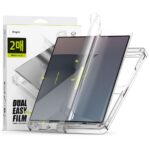 Apsauginė ekrano plėvelė Samsung Galaxy Z Fold 7 Ringke Easy Pro 2-Pack su dviem skaidriomis plėvelėmis ir įrengimo rėmeliu