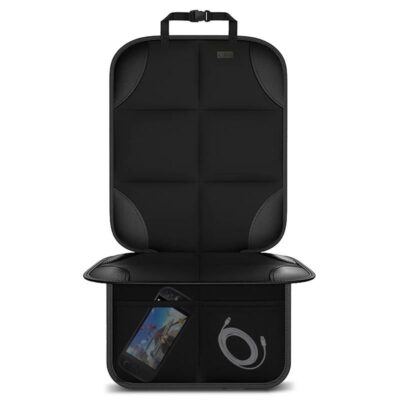 Juodas sedynės uždangalas TECH-PROTECT UCA200 su dviem kišenėmis ir diržu