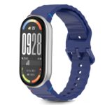 Mėlyna apyrankė Xiaomi Smart Band 8 su silikonine sportine apyranke