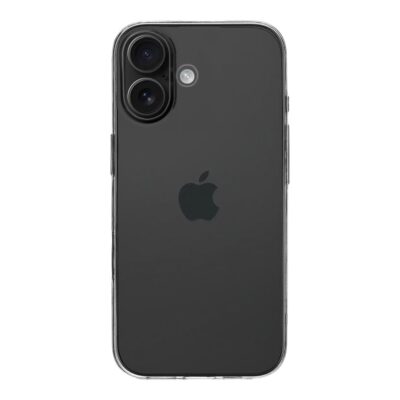 Skaidrus dėklas Tactical TPU telefonui Apple iPhone 17, apsaugantis kameros modulį ir išlaikantis originalią telefono spalvą