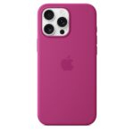 Fuchsia originalus dėklas MYYX3ZM/A Silicone Cover Magsafe telefonui Apple iPhone 16 Pro Max violetinės spalvos silikoninis dėklas