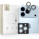 Skaidrus stiklas galiniai kamerai Apple iPhone su apsaugos dangteliais ir pakuote