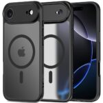 Juodas dėklas telefonui Apple Iphone 17 Air Tech-Protect Basicmag Magsafe su apsauga aplink kamerą