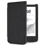 Juodas dėklas Pocketbook Verse Pro Lite Tech Protect SmartCase su tekstūriniu paviršiumi