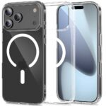 Skaidrus deklas Apple Iphone 17 Pro Max Tech-Protect FlexAir Hybrid Magsafe su magnetiniu zenkliuku