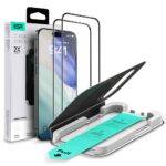 Apsauginis ekrano stikliukas Apple Iphone 17 Air ESR ULTRAFIT TEMPERED GLASS 2 PACK su dviem plokstemis ir priedais