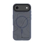 Tamsiai melynas deklas Apple Iphone 17 Air su zenkliais ir konturu raistu