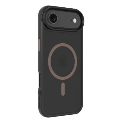 Juodas-moucha moose dėklas Apple Iphone 17 Air Tactical MagForce Hyperstealth 2.0mm juodos spalvos su apsauga aplink kamerą