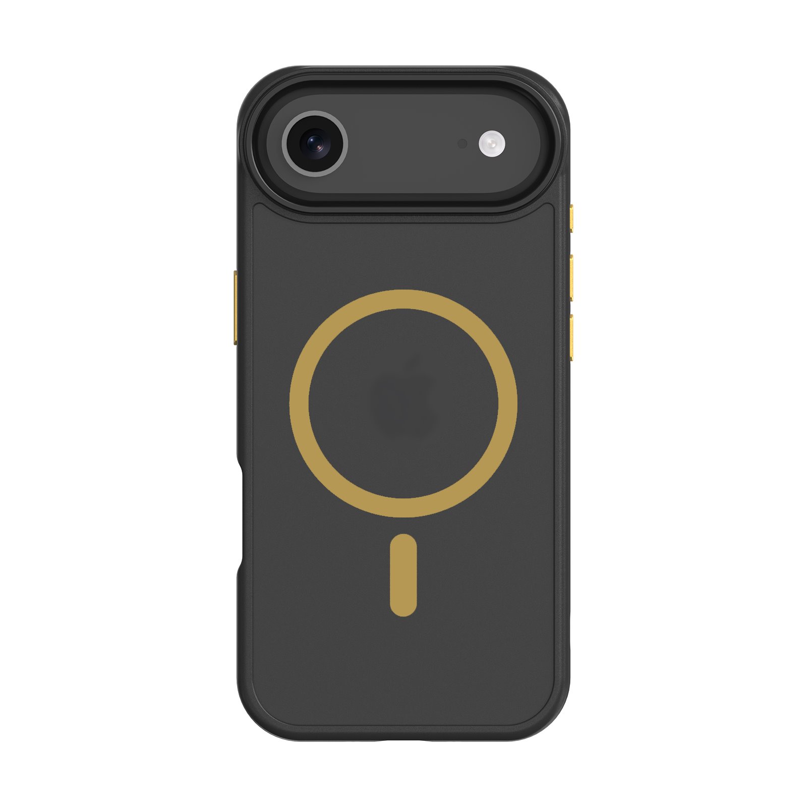 Juodas-geltonas dėklas Apple Iphone 17 Air Tactical MagForce Hyperstealth 2.0mm Juodas-geltonas dėklas Apple Iphone 17 Air Tactical MagForce Hyperstealth 2.0mm su geltonu magnetiniu apskritimu