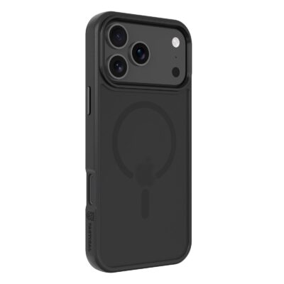 Asphalt dėklas Apple Iphone 17 Pro Max Tactical MagForce Hyperstealth juodos spalvos su kamera ir magnetiniu žiedu