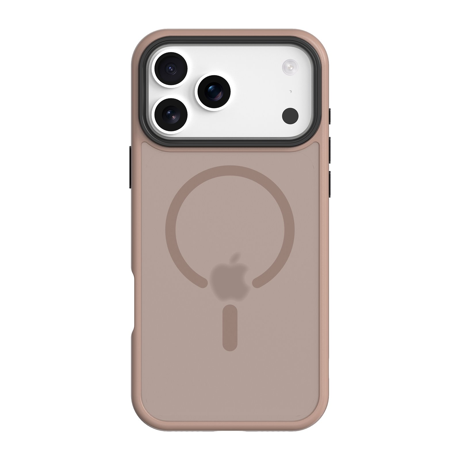 Moucha Moose dėklas Apple Iphone 17 Pro Max Moucha Moose dėklas Apple Iphone 17 Pro Max šviesiai rudos spalvos su kamerų apsauga