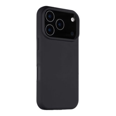 Asphalt dėklas Tactical MagForce Velvet Smoothie telefonui Apple iPhone 17 Pro juodas matinis paviršius