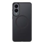 Asphalt dėklas Samsung Galaxy S25 Edge Tactical MagForce Hyperstealth juodos spalvos atgalinė pusė su matiniu paviršiumi