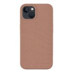 Rudas Moucha Moose dėklas telefonui Apple Iphone 13 su reljefiniu žemėlapio raštu