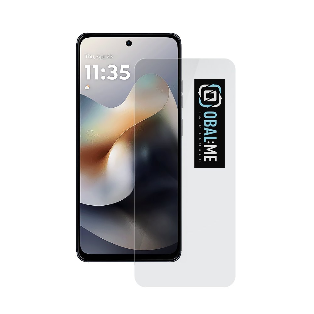 Skaidrus apsauginis ekrano stikliukas Motorola G56 OBALME Skaidrus apsauginis ekrano stikliukas Motorola G56 su 2.5D apsauga ekrano paviršiui