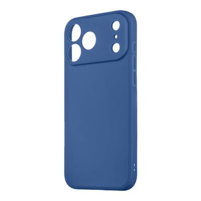 Tamsiai melynas deklas Apple iPhone 17 Pro Max OBALME Matte TPU su kameru islaikymo skylutemis