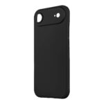 Juodas dėklas Apple iPhone 17 Air OBALME Matte TPU matinio paviršiaus