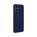 Tamsiai mėlynas originalus dėklas Samsung Galaxy S25 FE EF-PS731CNE Silicone Cover su tris kamerų anga