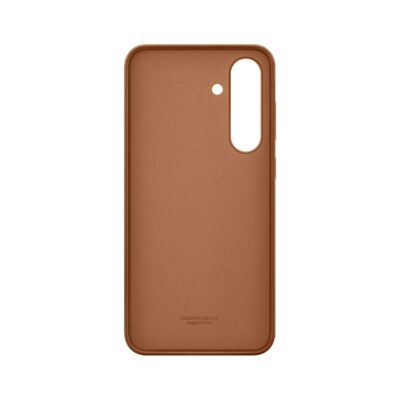 Tan originalus deklas EF-VS731PAE KindSuit Cover telefonui Samsung Galaxy S25 FE rudos spalvos