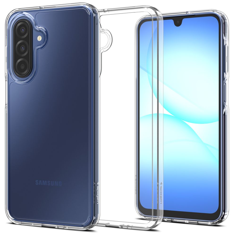 Skaidrus deklas Samsung Galaxy A17 4G 5G Spigen Ultra Hybrid Skaidrus deklas Samsung Galaxy A17 4G 5G Spigen Ultra Hybrid telefonui su matiniu pavirsiu ir apsauga