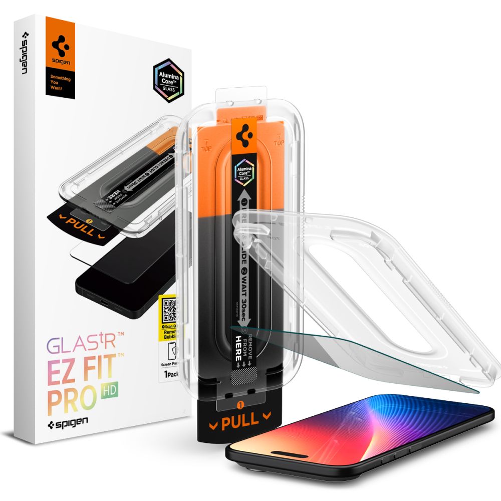 Privatumo apsauginis ekrano stikliukas Apple Iphone 17 Air Spigen Glass Tr Ez Fit Pro Privacy Privatumo apsauginis ekrano stikliukas Apple Iphone 17 Air Spigen Glass Tr Ez Fit Pro Privacy su diegimo įrankiu ir dėžute
