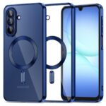 Mėlynas dėklas Samsung Galaxy A17 4G 5G Tech-Protect Magflex Magsafe su apsauga ir skaidriu rėmeliu