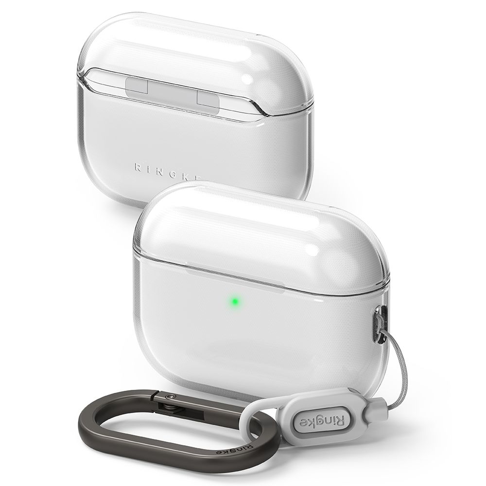 skaidrus dekla apple airpods pro 3 ringke air skaidrus dekla apple airpods pro 3 ringke air su pakabinamu karabinu
