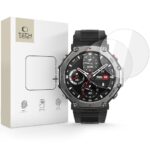 Skaidrus apsauginis stiklas Amazfit T-REX 3 Pro 48MM laikrodžiui su pakuote