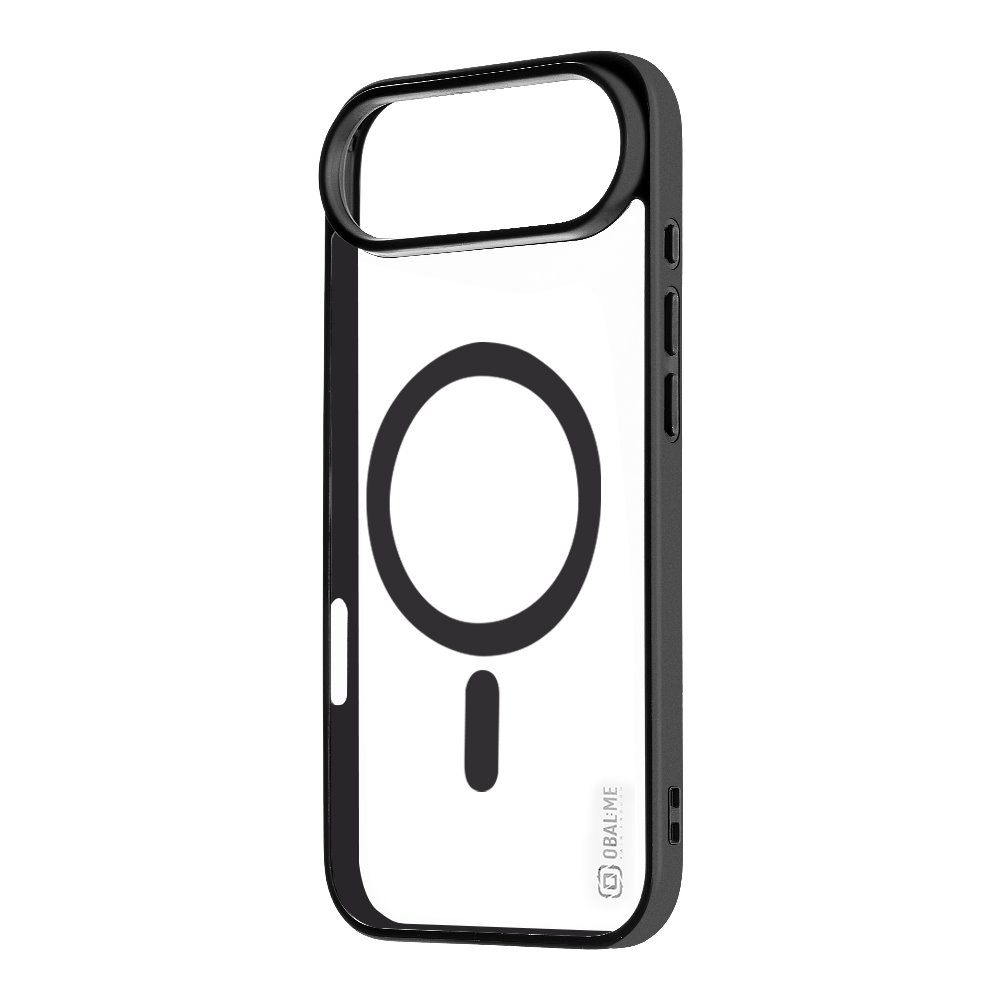 Juodas dėklas Apple Iphone Air OBALME MagNetix Outline Juodas dėklas Apple Iphone Air OBALME MagNetix Outline su magnetine žiedine dalimi ir matiniu kraštu