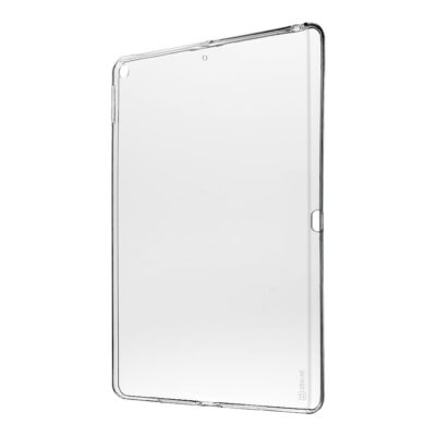 Skaidrus dėklas iPad 10.2 2019 2020 2021 OBALME TPU matomas iš priekio ir šono