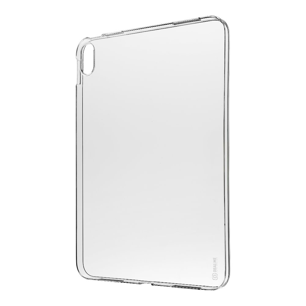 Skaidrus dėklas iPad Air 2024 2025 OBALME TPU Skaidrus dėklas iPad Air 2024 2025 OBALME TPU matomas iš priekio su išpjova fotoaparatui