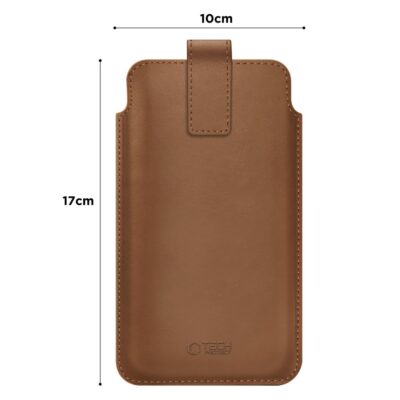 Rudas universalus dėklas skirtas telefonui TECH-PROTECT SM65 UNIVERSAL, matmenys 10x17 cm