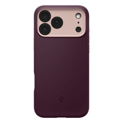 Bordo dėklas Apple Iphone 17 Pro Spigen Nano Pop Mag Magsafe su matinės tekstūros paviršiumi ir kamerų išpjova