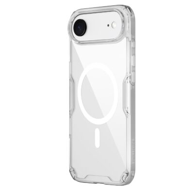Skaidrus dėklas Nillkin Nature TPU PRO Magnetic telefonui Apple iPhone Air su magnetiniu žiedu