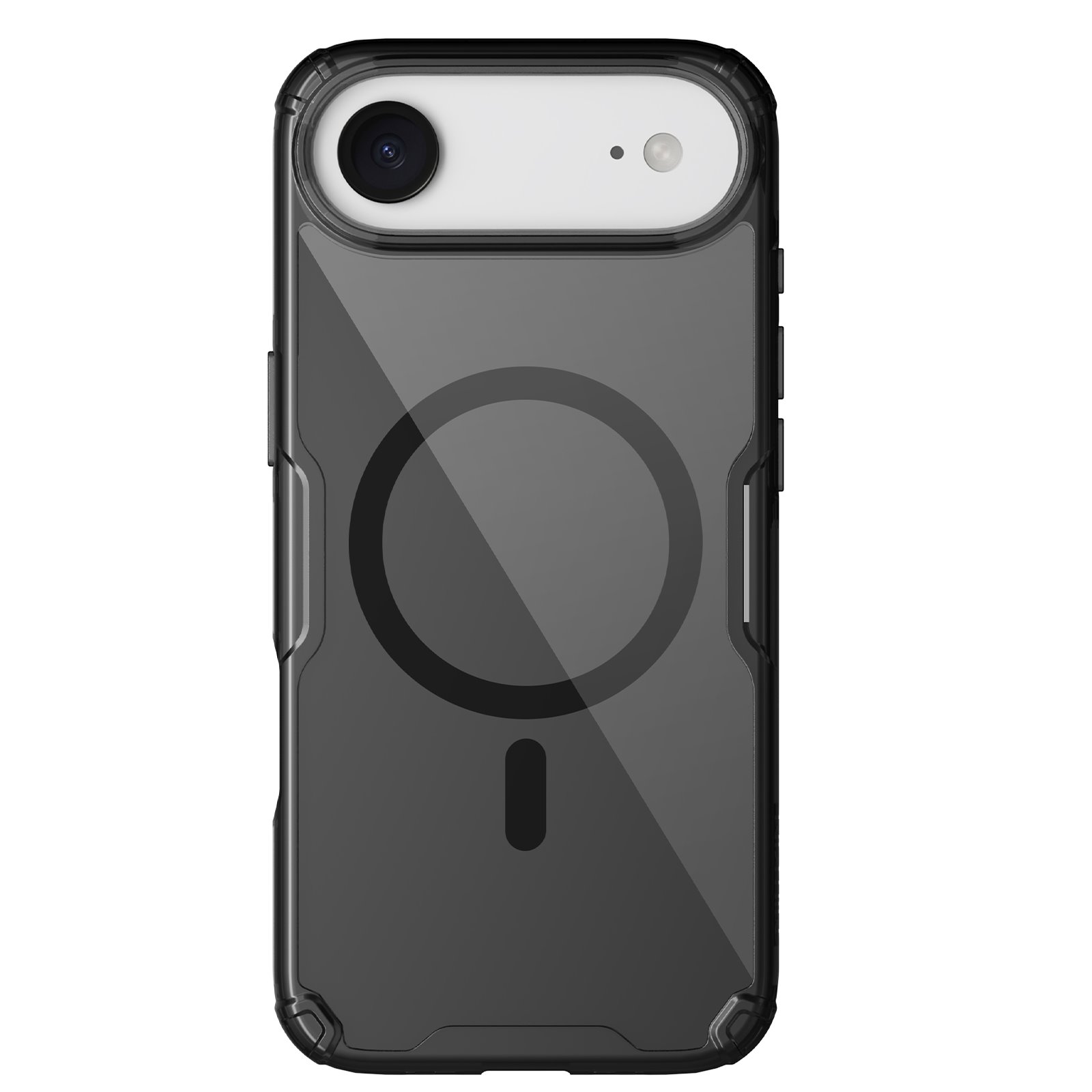 Skaidrus-juodas dėklas Nillkin Nature TPU PRO Magnetic Skaidrus-juodas dėklas Nillkin Nature TPU PRO Magnetic Apple iPhone Air telefonui