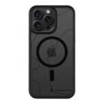 Asphalt dėklas Apple Iphone 15 Pro Max Tactical MagForce Hyperstealth Sika su juodos spalvos tekstūra
