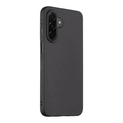 Juodas dėklas Tactical TPU telefonui Samsung Galaxy A17 5G su trijų kamerų išpjova