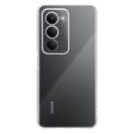 skaidrus deklas tactical tpu telefonui xiaomi redmi 15 4g 5g su matiniu telefonu juodos spalvos