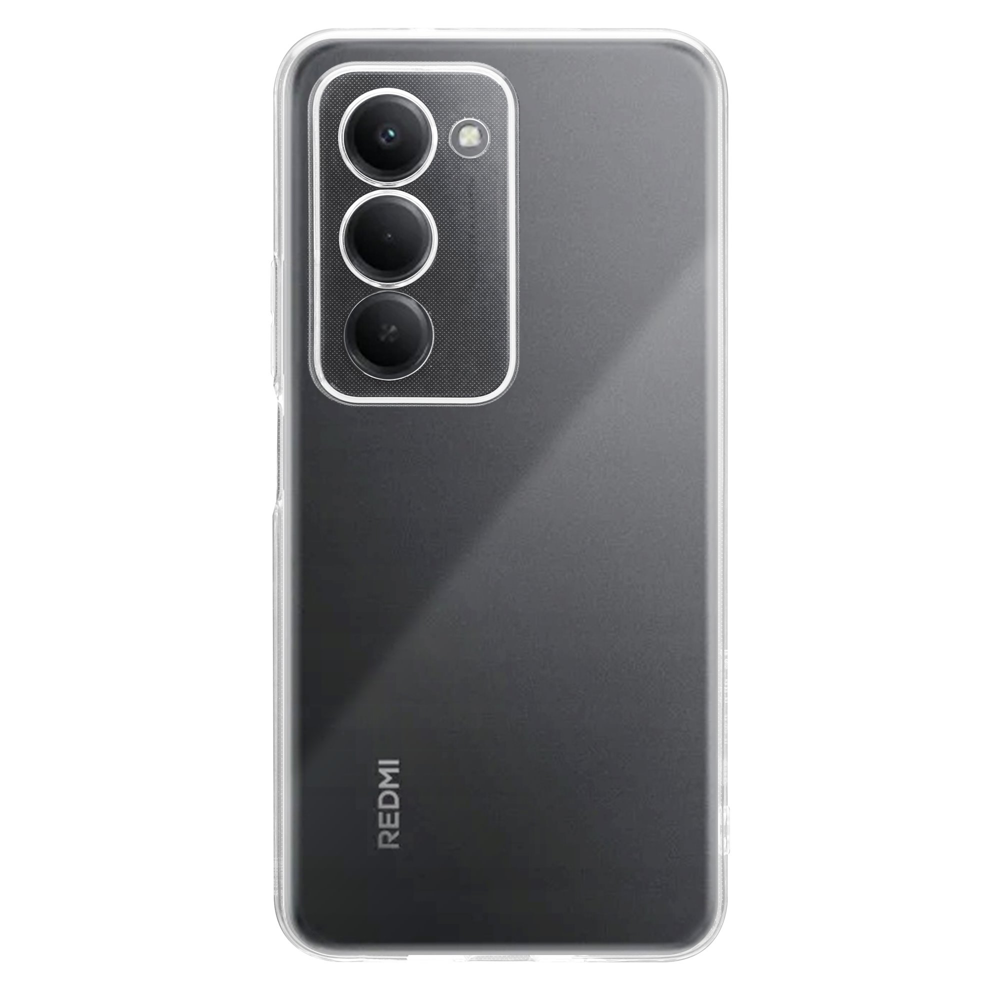 Skaidrus dėklas Tactical TPU telefonui Xiaomi Redmi 15 4G 5G skaidrus deklas tactical tpu telefonui xiaomi redmi 15 4g 5g su matiniu telefonu juodos spalvos