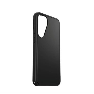 Juodas dėklas telefonui Samsung Galaxy S25 Plus GP-FPS936OB by Otterbox Symmetry Protective matomas iš kampo