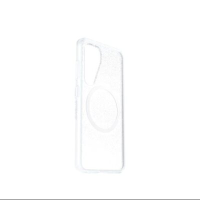 Aiškus Stardust dėklas telefonui Samsung Galaxy S25 by Otterbox React Protective su žėrinčiomis dalelėmis