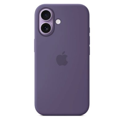 Violetinis originalus dėklas MGF04ZM/A silikoninis Apple iPhone 17