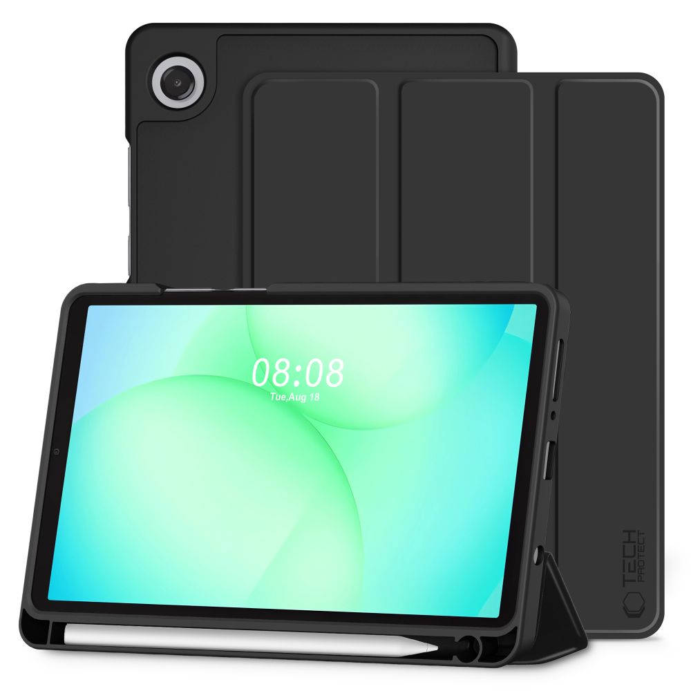 Juodas dėklas Galaxy Tab A9 Plus Tech-Protect SC Pen Juodas dėklas Galaxy Tab A9 Plus su integruota ertme pieštukui Tech-Protect SC Pen