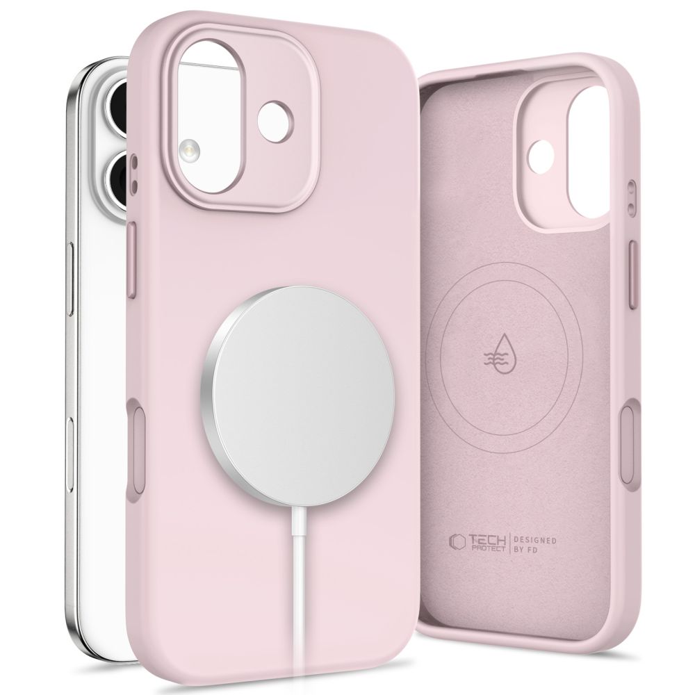 Rausvas dėklas Apple Iphone 17 Tech-Protect Uniq Magsafe Rausvas dėklas Apple Iphone 17 Tech-Protect Uniq Magsafe magnetinis įkrovimas