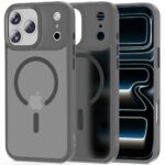 Pilkas matinis dėklas Apple Iphone 17 Pro Tech-Protect Magmat Magsafe su apvaliu magnetiniu žiedu